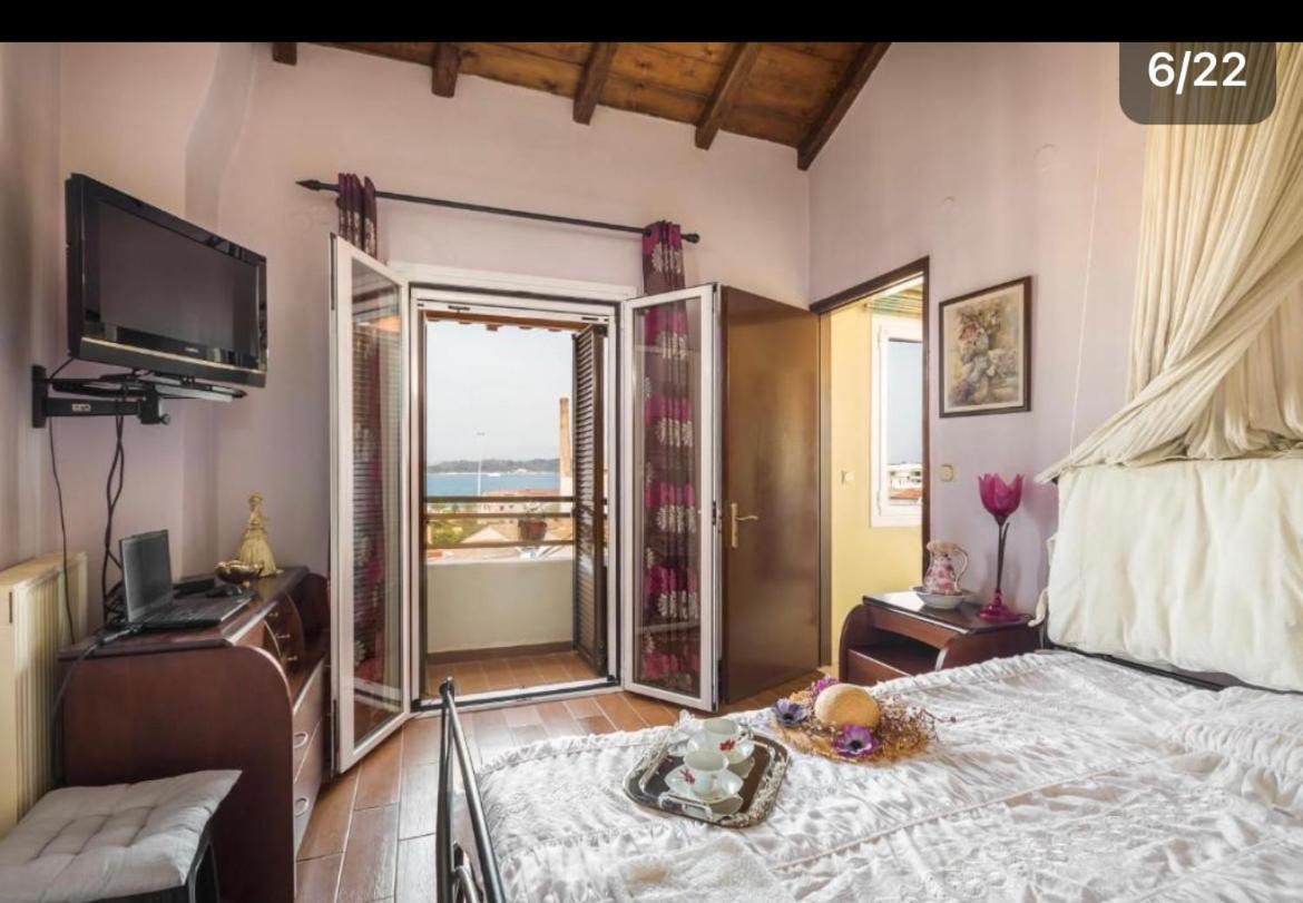 Makis Sea-View Apartment-Corfu Port Mantouki Exterior foto
