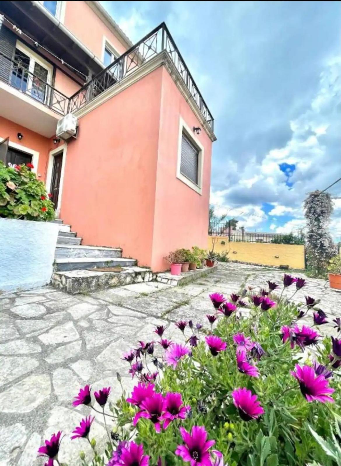 Makis Sea-View Apartment-Corfu Port Mantouki Exterior foto